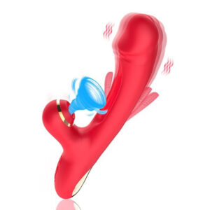 Smart Warming 3-in-1 Suction & Tongue Vibrator – 7 Vibration Modes | USB Rechargeable