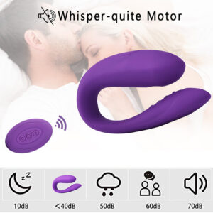 Silicone Remote Control Personal Massager – 10 Modes | USB Rechargeable | Couples Edition